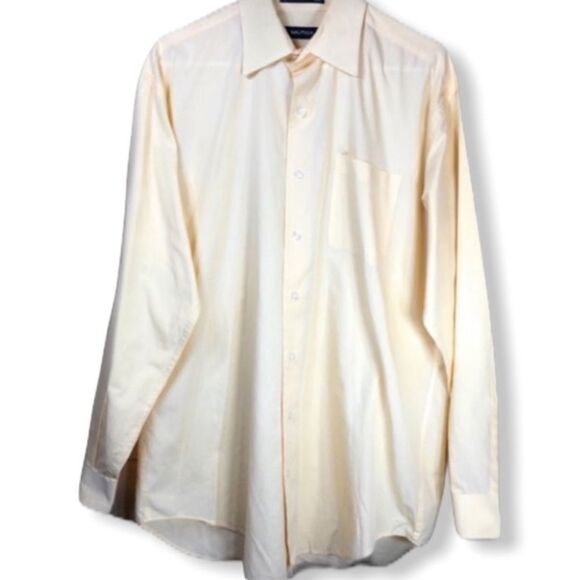 Nautica‎ Cotton Dress Shirt - Picture 1 of 8